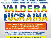 L’Unione Valdera fa squadra di fronte ad ogni emergenza. Al via la raccolta fondi per sostenere progetti internazionali e nazionali dedicati ai bambini ucraini 